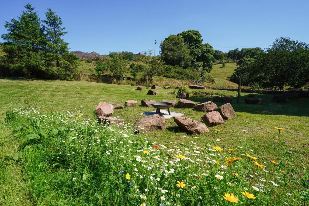 Lavender Retreat With Private Hot Tub Guest House Upper Hulme Bagian luar foto
